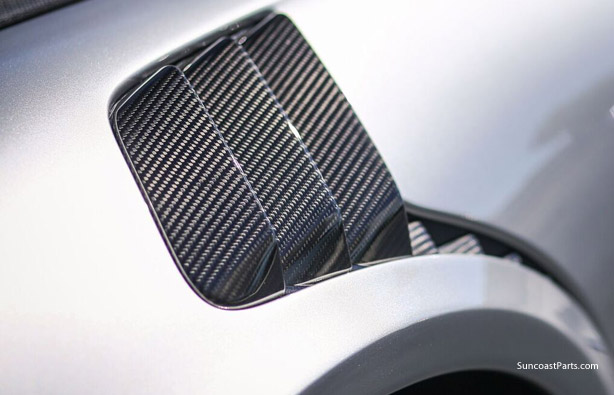 Porsche GT2RS Style Carbon Fiber Louvered Fenders | ubicaciondepersonas
